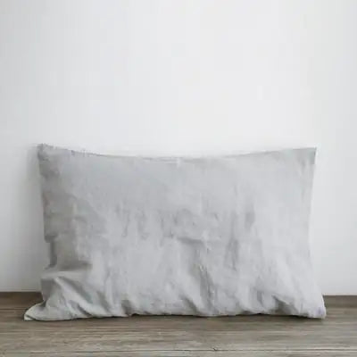 Retro Solid Color Cotton and Linen Adult Pillowcase